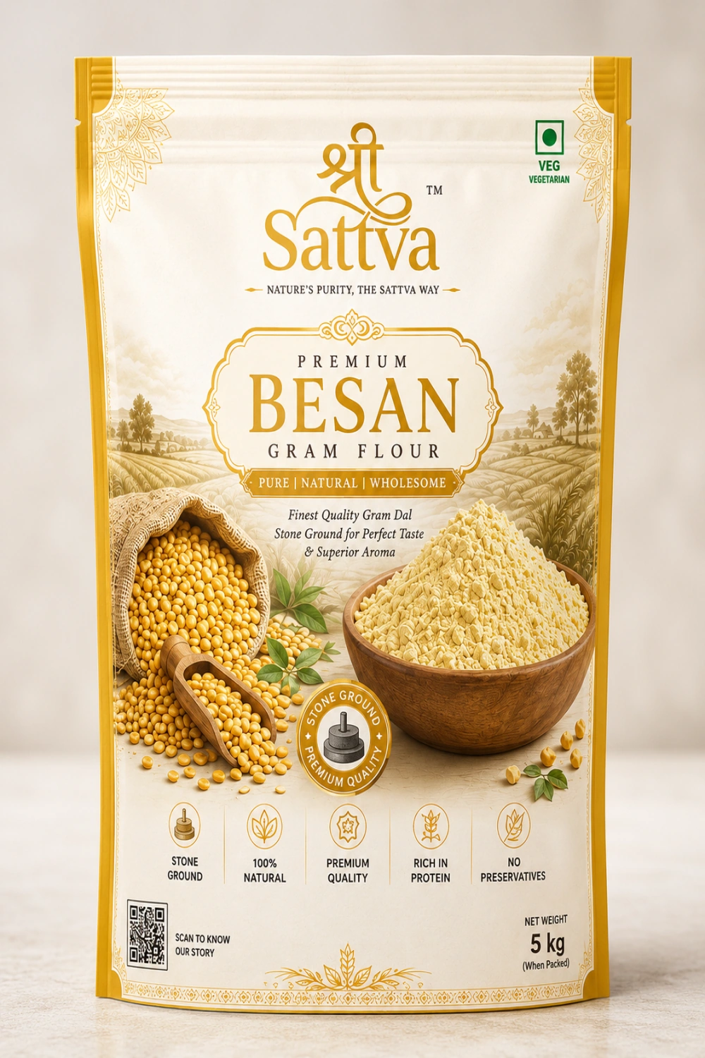 gram flour (besan) 5kg gram flour (besan) 5kg